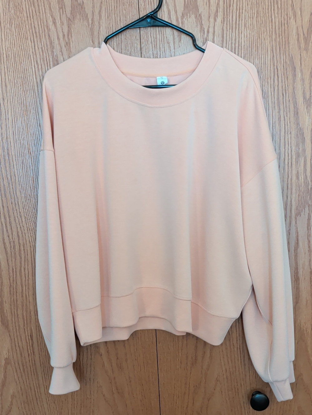 lululemon athletica Orange Crewneck Sweatshirt